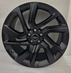 Full Set OEM Range Rover 21" Black Wheels Rims Italy