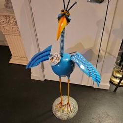 Geeky Bird Indoor/Outdoor Lawn Ornament or New Best Friend