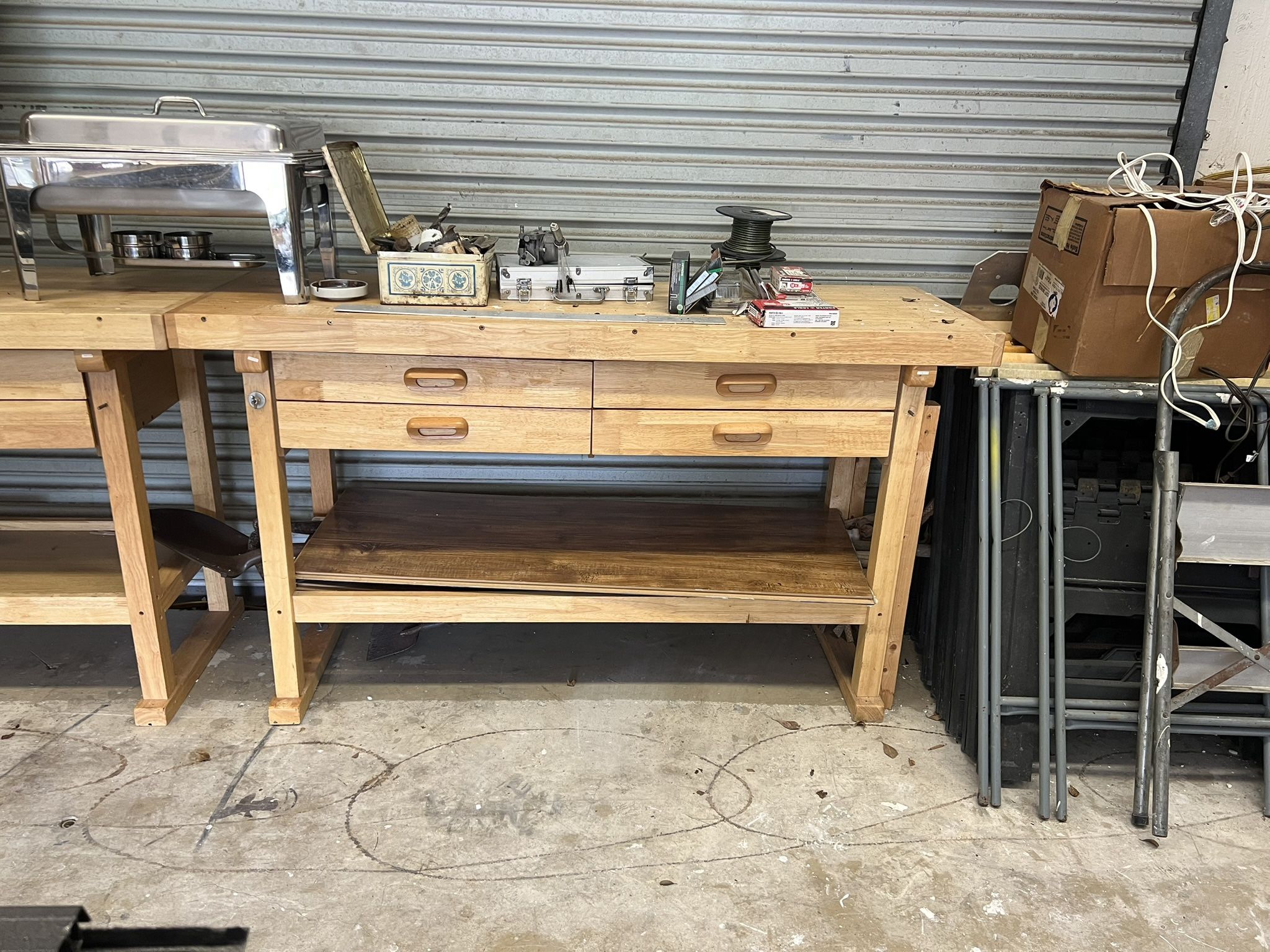 Work Table $130 Solid Wood (OBO)