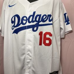 Will Smith #16 Men's Los Angeles Dodgers Nike White Jersey