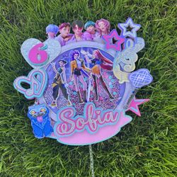 K-pop Demon Hunters Cake Topper 