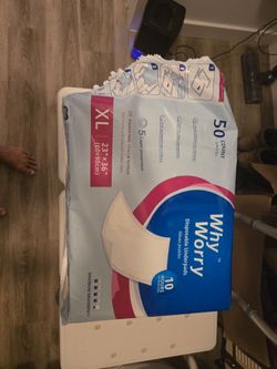 Heavy Duty Disposable Underpads / Bed Pads – Multiple Sizes – Almost New
