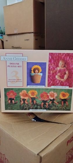 Anne Geddes Puzzle 3 Different Puzzles Im Box