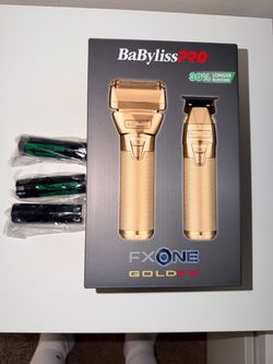 BaBylissPRO FXOne GoldFX Trimmer & Shaver Set