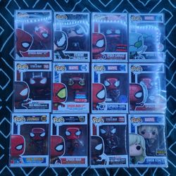 Spider-man Funko Pop Lot