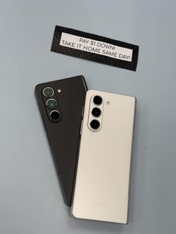 Samsung Galaxy Z Fold 5 5G - Pay $5 DOWN AVAILABLE - NO CREDIT NEEDED