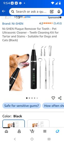 Pet Dental Cleaner, para Perro o gato