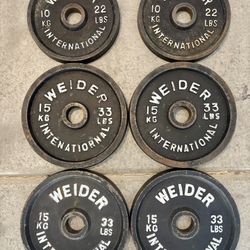 Weider International Weight Plates
