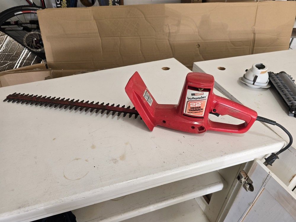 Craftsman 22" Corded Hedge Trimmer