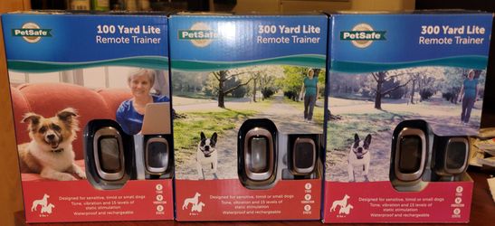 PetSafe 300 Yard Remote Training Collar BRAND NEW 2 AVAILABLE