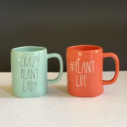 Rae Dunn Crazy Plant Lady & Plant Life mug