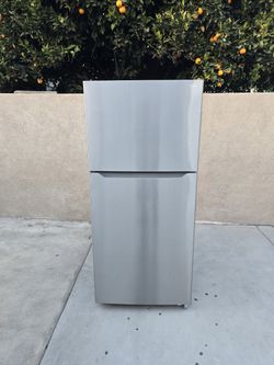 3MONTHS WARRANTY 30X30X66 INSIGNIA FRIDGE 18CUFT SILVER 