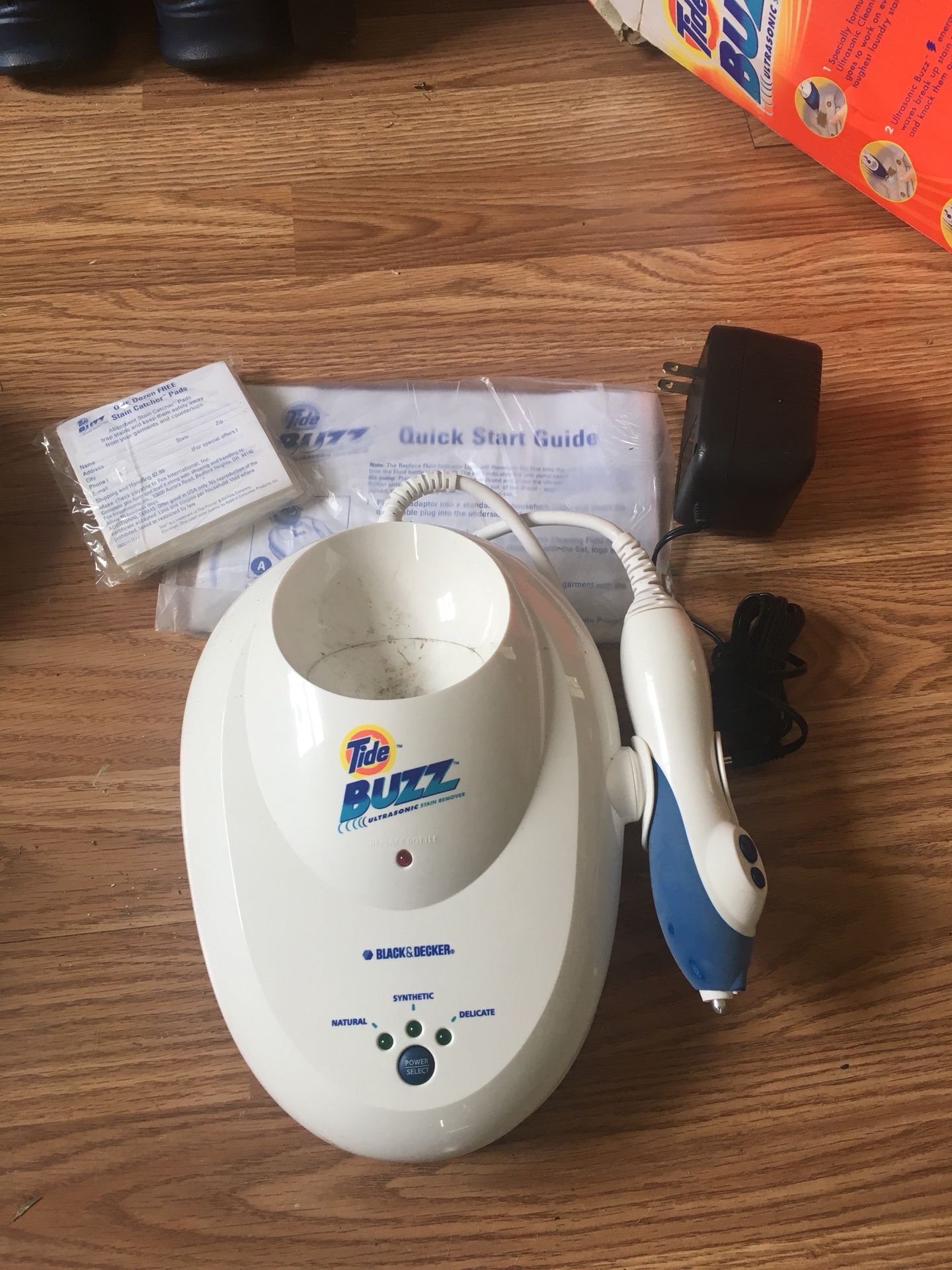 Tide Buzz Ultrasonic Stain Remover