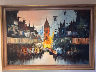Vintage Framed Original Artwork