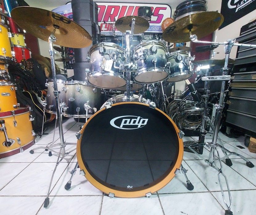 Pdp All Maple X7 Complete Mega Drum Set !! $850 Or Best Offer !