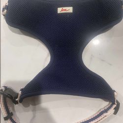 Ellen Degeneres Dog Comfort Harness, Love, Blue Red White Size Medium