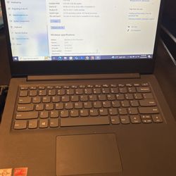 Grey Lenovo Laptop