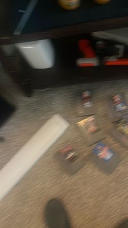NES game system plus six iconic games