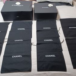 Chanel Box, Shopping Bag, And 10 Dust Bags for Sale in Las Vegas, NV -  OfferUp