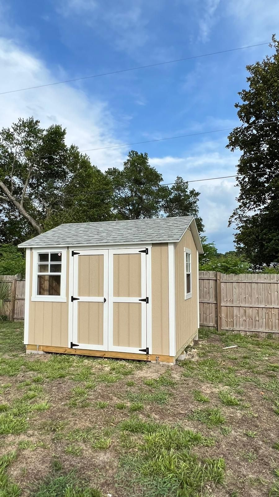 10x10 Storage Shed. Garden Shed . She Shed