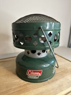 Vntg Coleman Catalytic Heater Model 512A 3500 BTU Dated  06-1971 Very Good Cond.