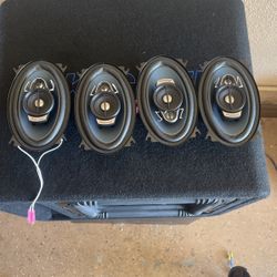 Pioneer Speakers 4”/6” Coaxial  4 Speakers 