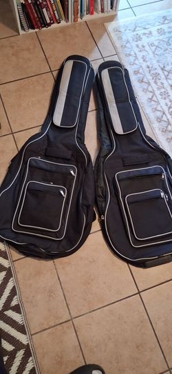 Traveling gig guitar bag