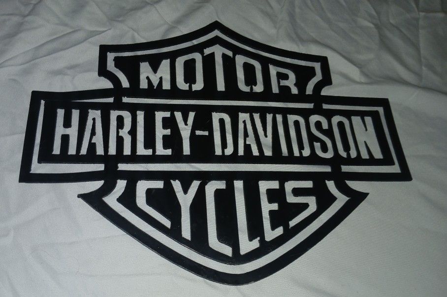 HARLEY DAVIDSON outlined metal logo small sign Like New (11.5"W x 8.5"H Small Sign)
$20
Pick up in Mckinney