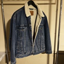 Levi Sherpa Jean Jacket 