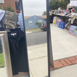 Black Framed Wall Mirror