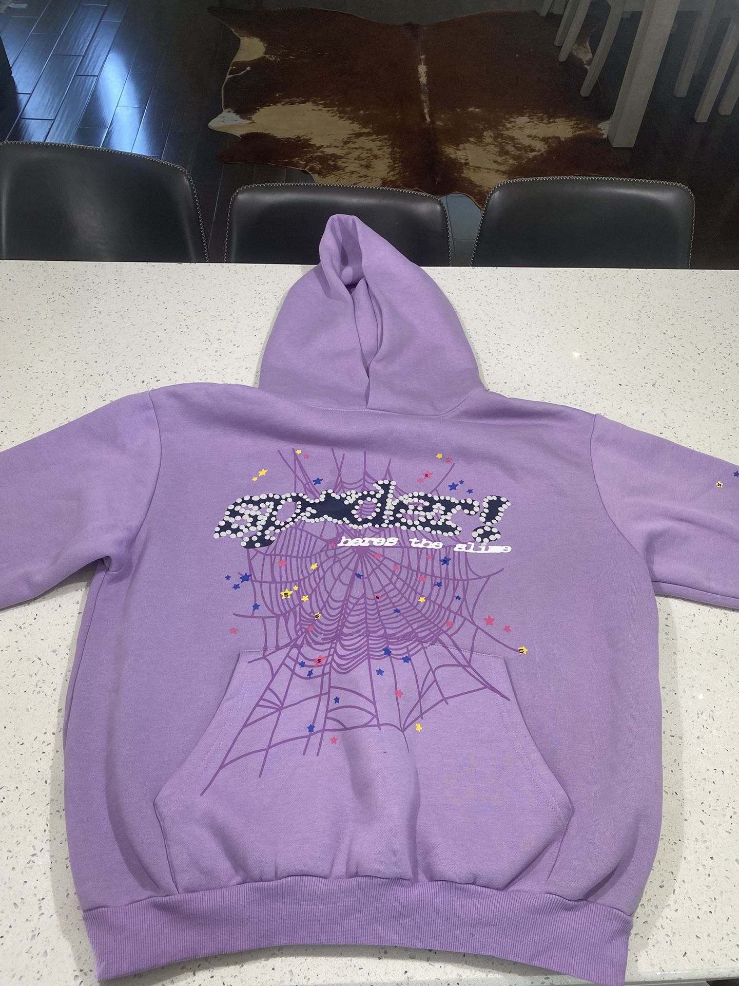 Purple Spider Hoodie