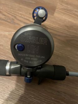 Seigler  LGN Lever Drag Reels  and free slow pitch rod