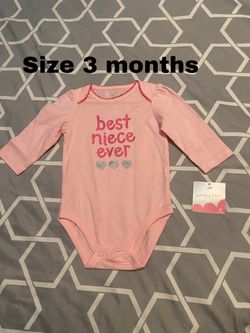Baby onesie new with tag
