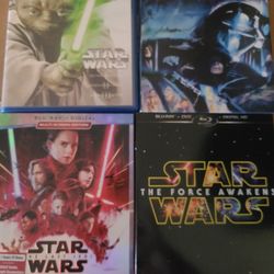 Star Wars Blu Ray's 