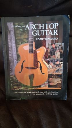 Acoustic Guitar Woodworking Book With Pattern