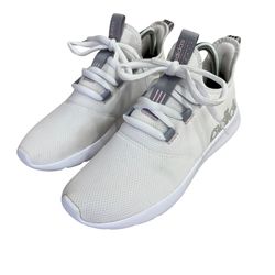 Adidas Cloud Foam Pure 2.0 Women’s White Casual Sneakers Running Shoes Size 8.5