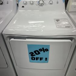 WHITE GAS GE DRYER