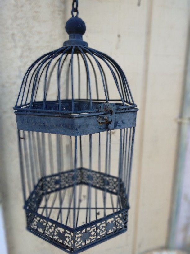 BIRD CAGE GIFT CARD HOLDER