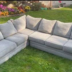 Grey Sectional Couch “WE DELIVER”