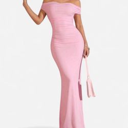 Pink Maxi Dress