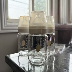Evenflow Glass Wide Neck Bottles
