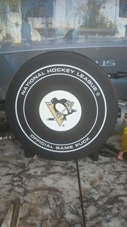 Pittsburgh Penguins NHL Hockey Puck Toaster Working 