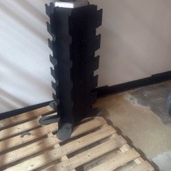 3 Sided Dumbbell Rack