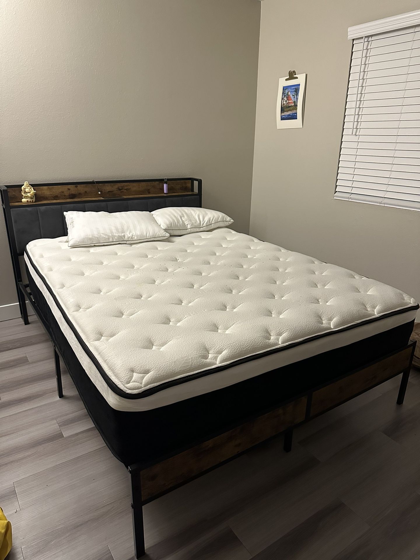 Queen Mattress & Bed Frame