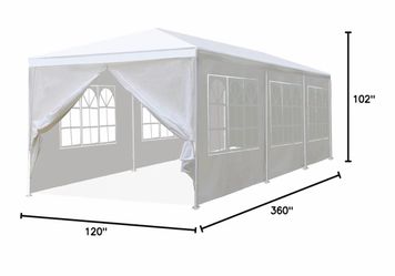 10x30 Heavy-Duty Party Tent | Wedding, BBQ, Events | Brand New in Box
