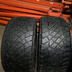 35/13.50/24  2 used tire for sale