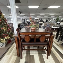 6 Pc Dining Table 