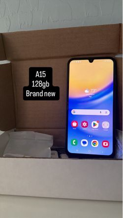 Samsung A15 128gb 5g. Brand New And Unlocked!