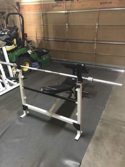 Rock fitness 2025 bench press