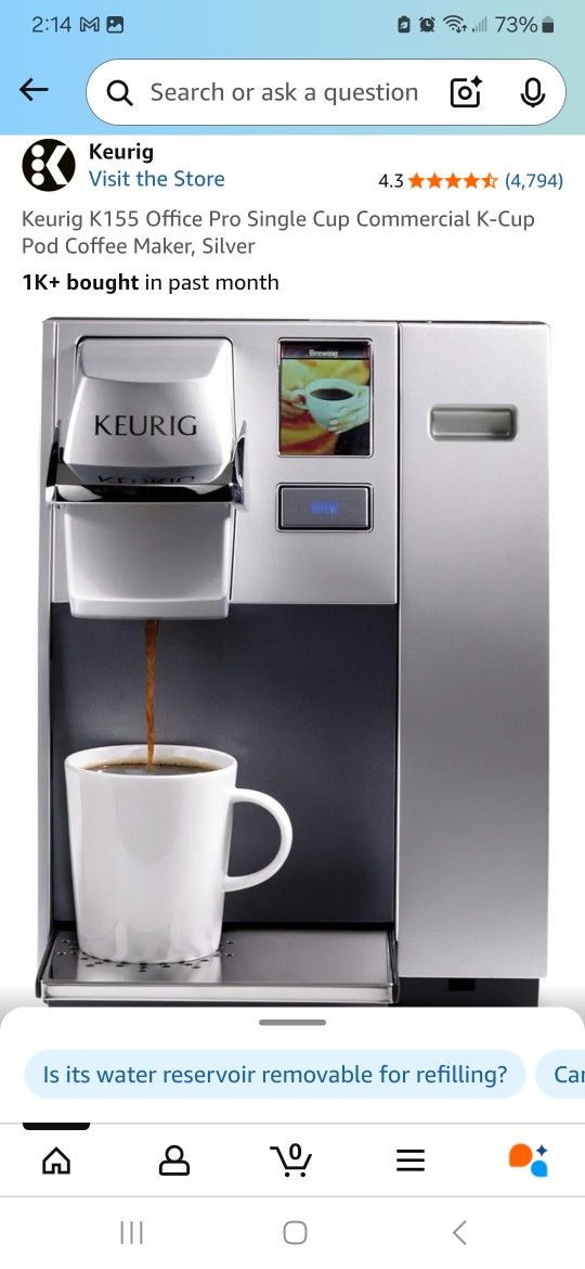 Keurig Slightly Used In The Box